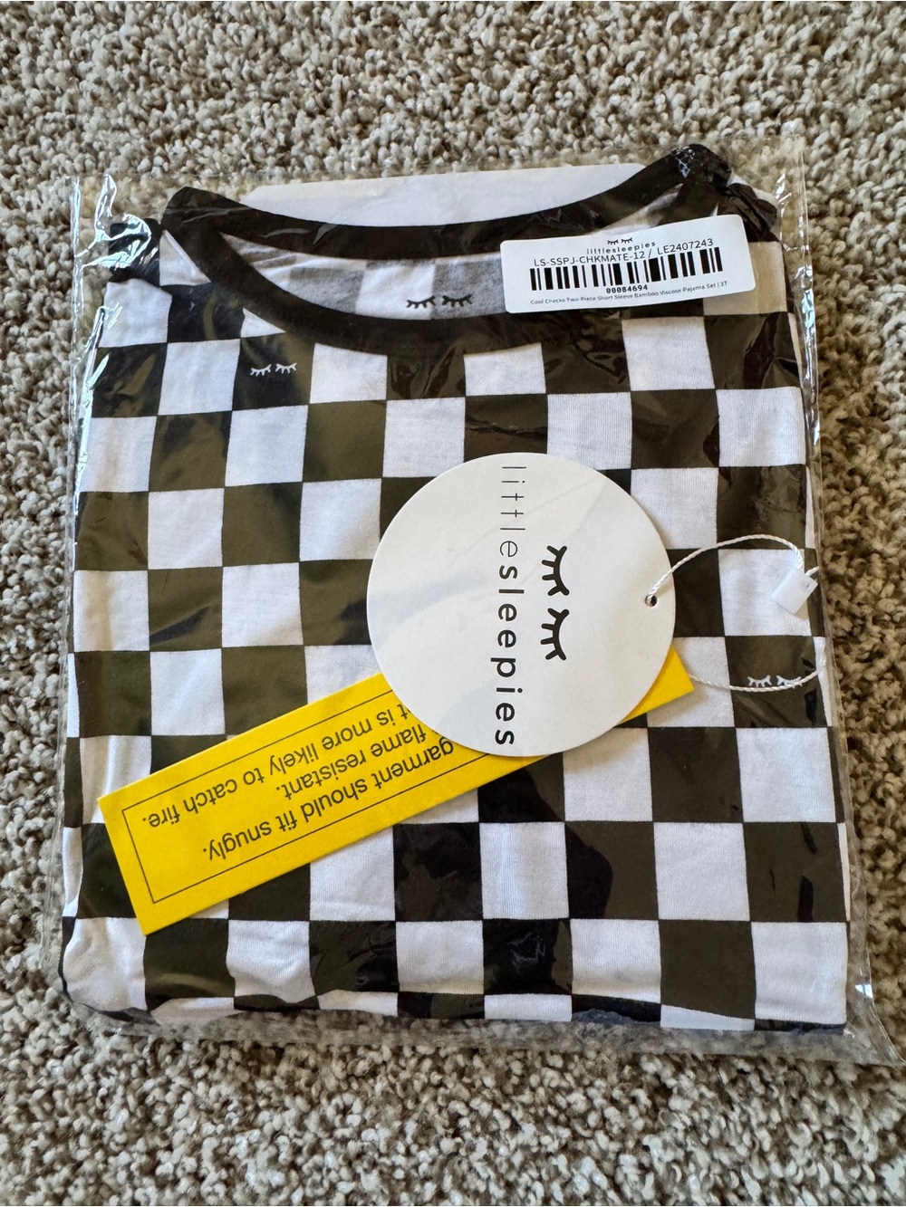 Little Sleepies Cool Checks
